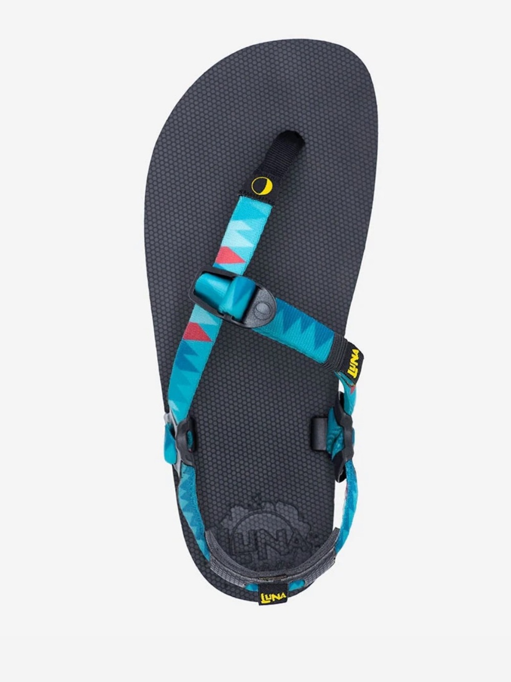 LUNA Teal Patterned Women's Sandal